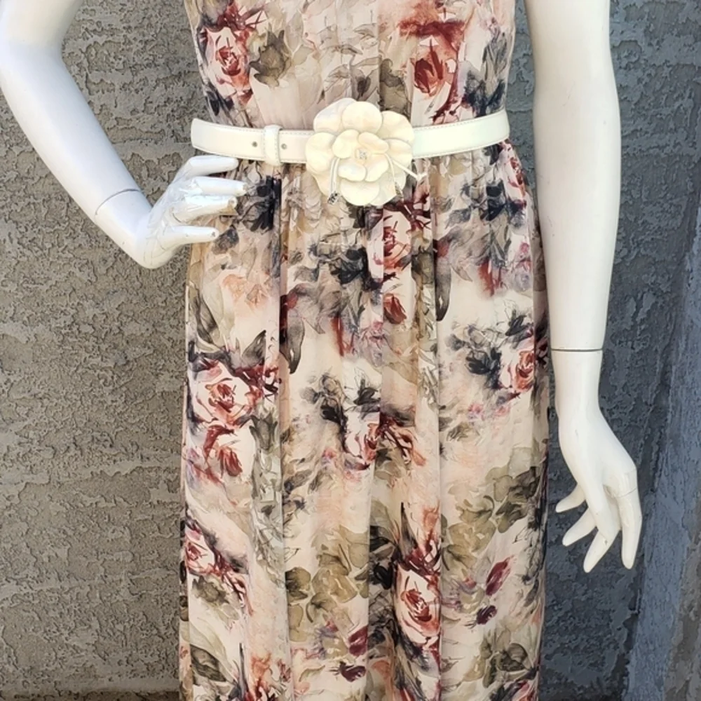 Haute Hippie Floral Silk Maxi Dress - Picture 10 of 10